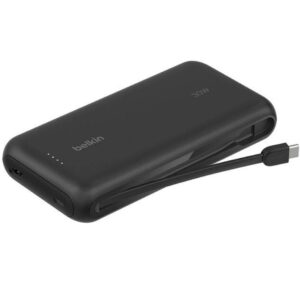 Belkin BoostCharge Powerbank 30W inkl USB-C-Kabel, Schwarz
