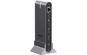 Acer Universal Dock Type-C, 15-in-1 HDMI, DP, VGA, USB-A, RJ45, SD, USB-C 100W