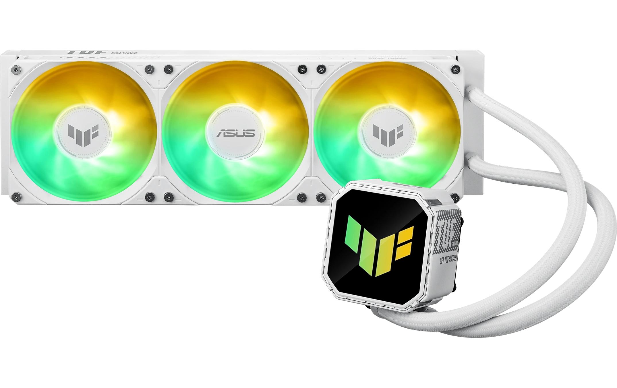 Asus TUF Gaming LC III 360 ARGB WHT Liquid CPU Cooler, 3x120mm ARGB kaufen Schweiz | Mediatech.ch