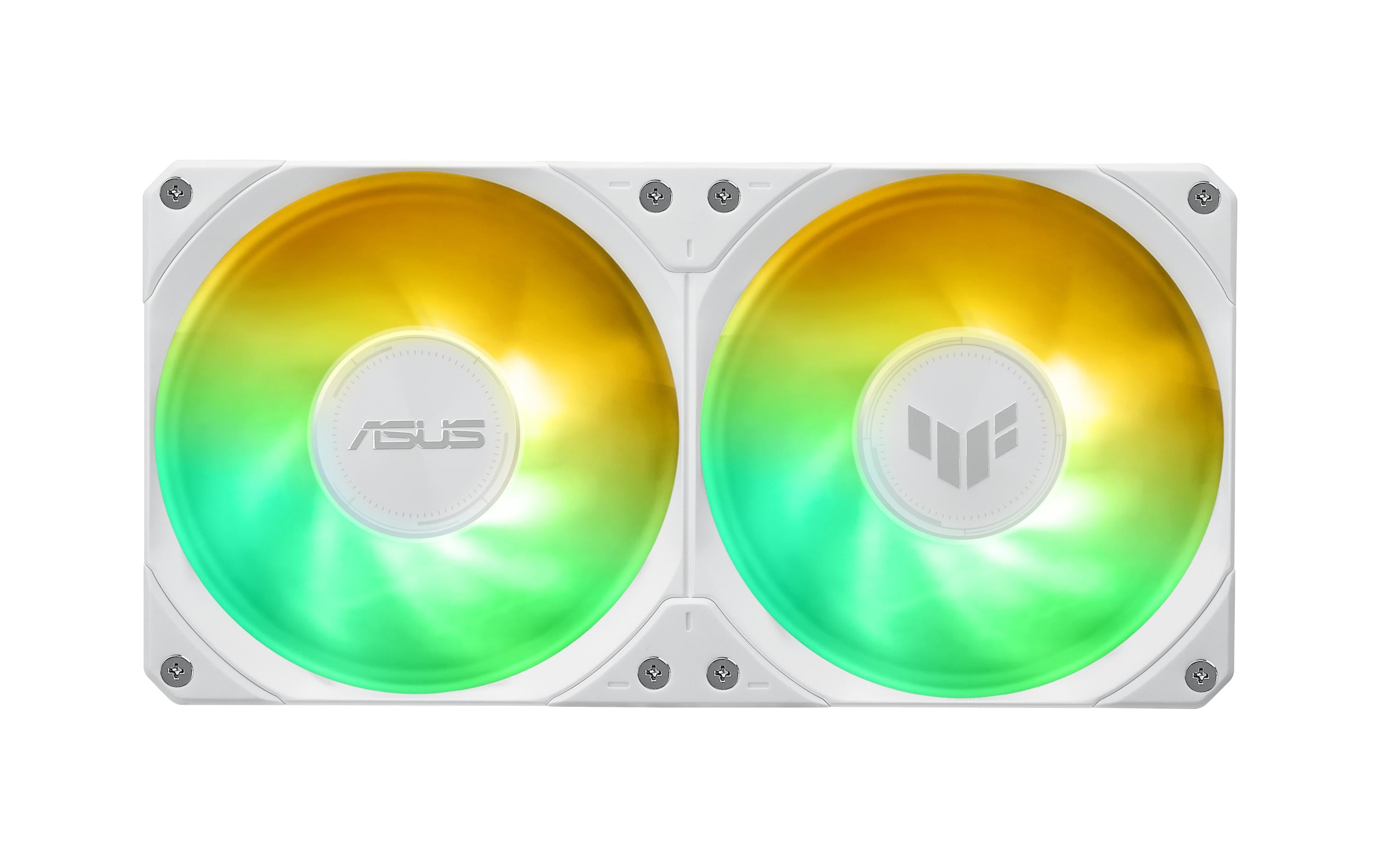 1959033_6 - Mediatech Asus TUF Gaming LC III 240 ARGB WHT Liquid CPU Cooler, 2x120mm ARGB