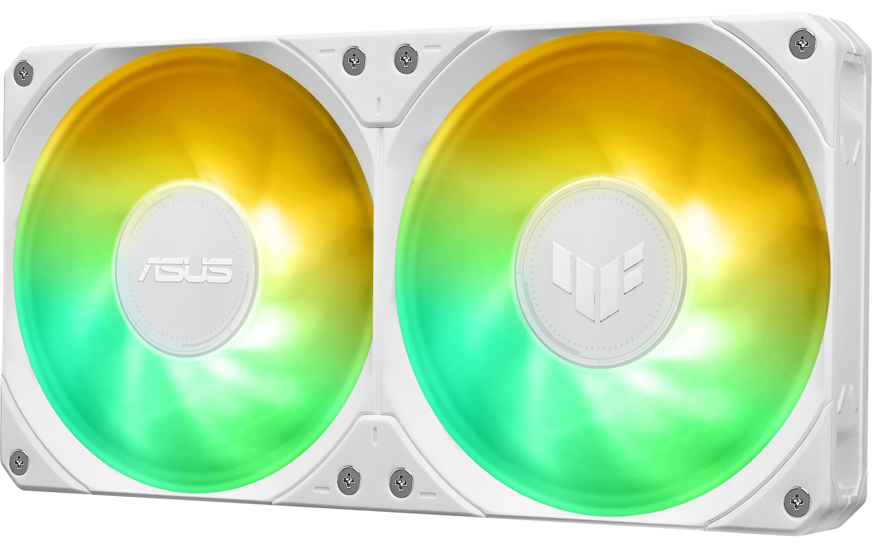 1959033_7 - Mediatech Asus TUF Gaming LC III 240 ARGB WHT Liquid CPU Cooler, 2x120mm ARGB
