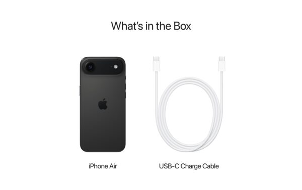 Apple iPhone Air schwarz 256GB, DEP