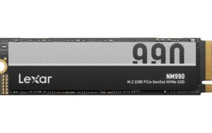 SSD Lexar NM990 1TB, M.2 2280 NVMe 2.0 PCIe 5.0 x4, 14000/10000 MB/s