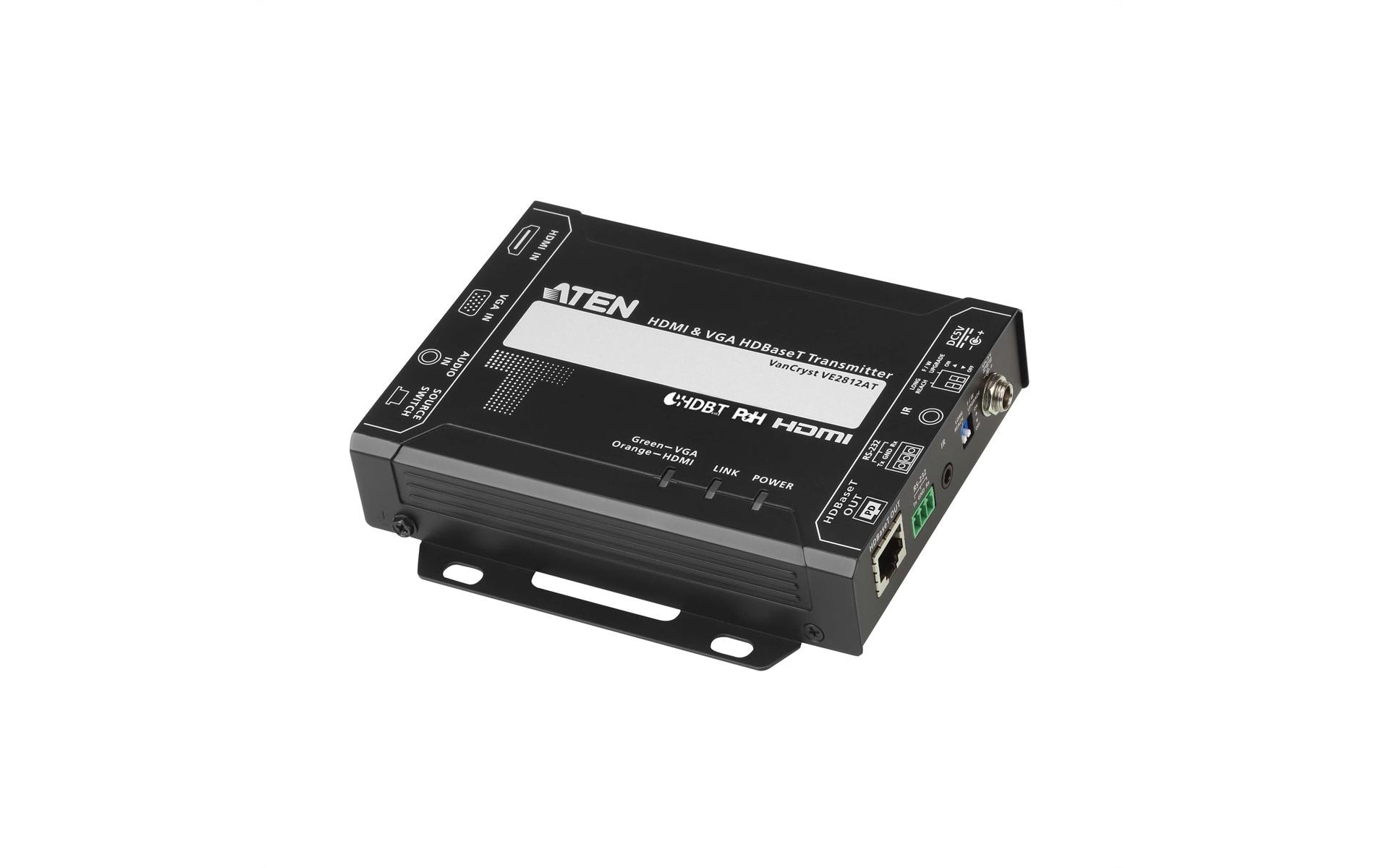 Aten VE2812AT 4K HDMI&VGA Transmitter 4K, HDMI, HDBaseT bis 100m Cat.6, POH