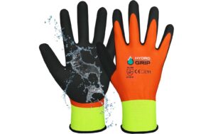 ACE HydroGrip Arbeitshandschuhe 2 Paar 11 Grösse 2XL, Wasserfest, Profi Handschuhe