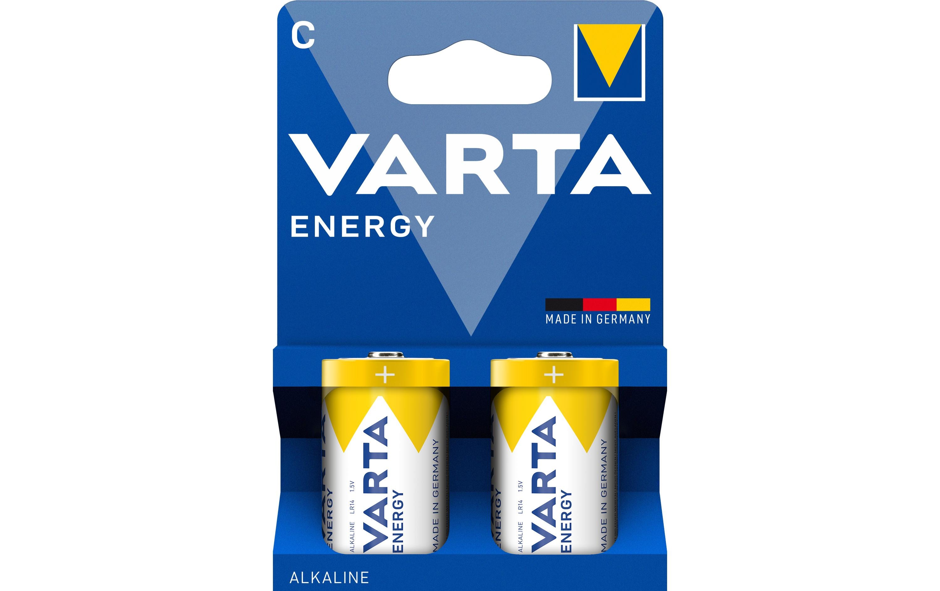VARTA Batterie Energy C, 2Stk 2 Stück, Blister Verpackung, 1.5V kaufen Schweiz | Mediatech.ch