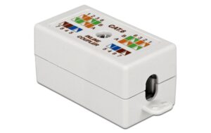 Delock Cat.6 Verbindungsmodul, ungeschirmt RJ45 zu RJ45 Buchse, waserfest, blau kaufen Schweiz | Mediatech.ch