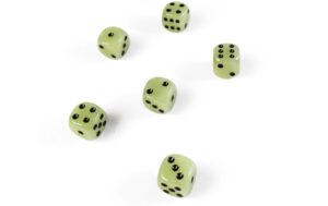 Trendform Magnete Poker, Glow in the dark 6er Set