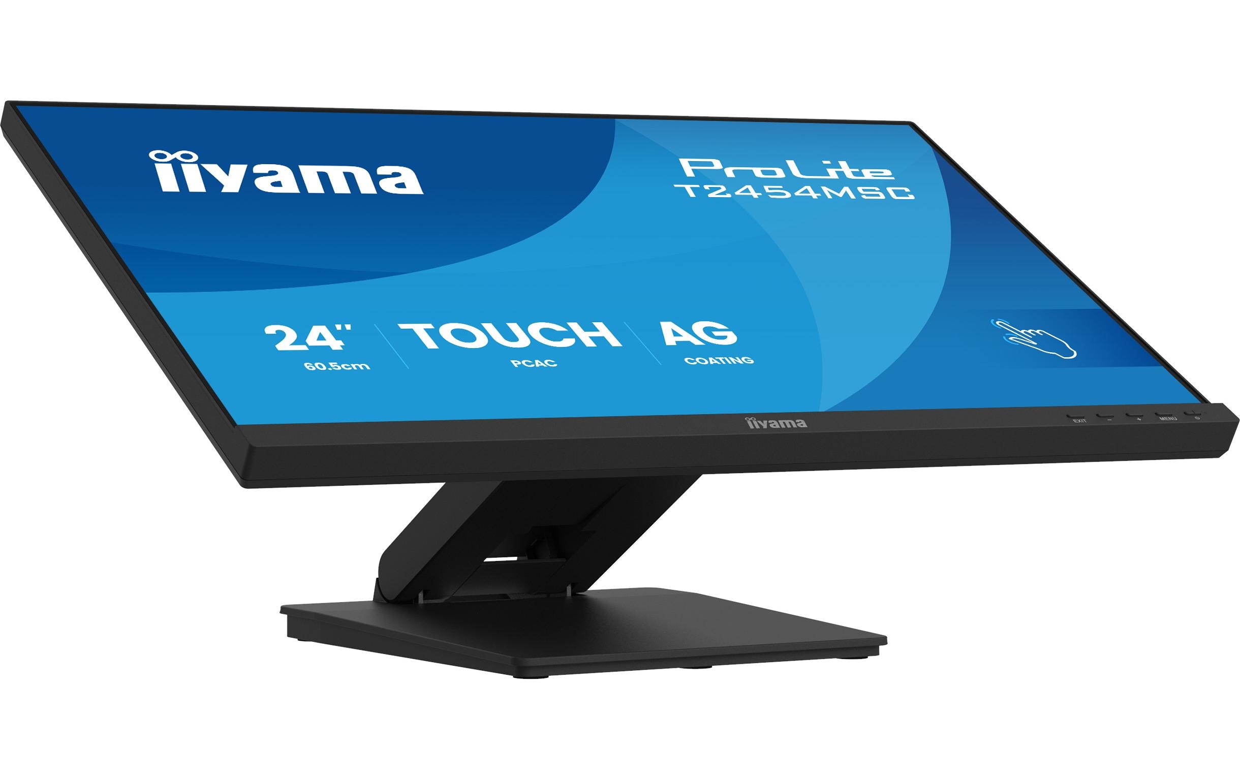 1963702_2 - Mediatech IIYAMA T2454MSC-B3AG 23.8 IPS 10P Touch 1920x1080, DP, HDMI, 300cd/m²
