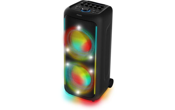 Philips TAX5000E/10, Party Speaker schwarz, 100 W RMS