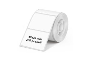 Olympia Etikettenrolle weiss 40x30mm, 230 Etiketten kaufen Schweiz | Mediatech.ch