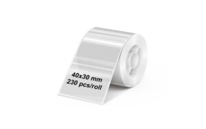 Olympia Etikettenrolle transparent 40x30mm, 230 Etiketten kaufen Schweiz | Mediatech.ch