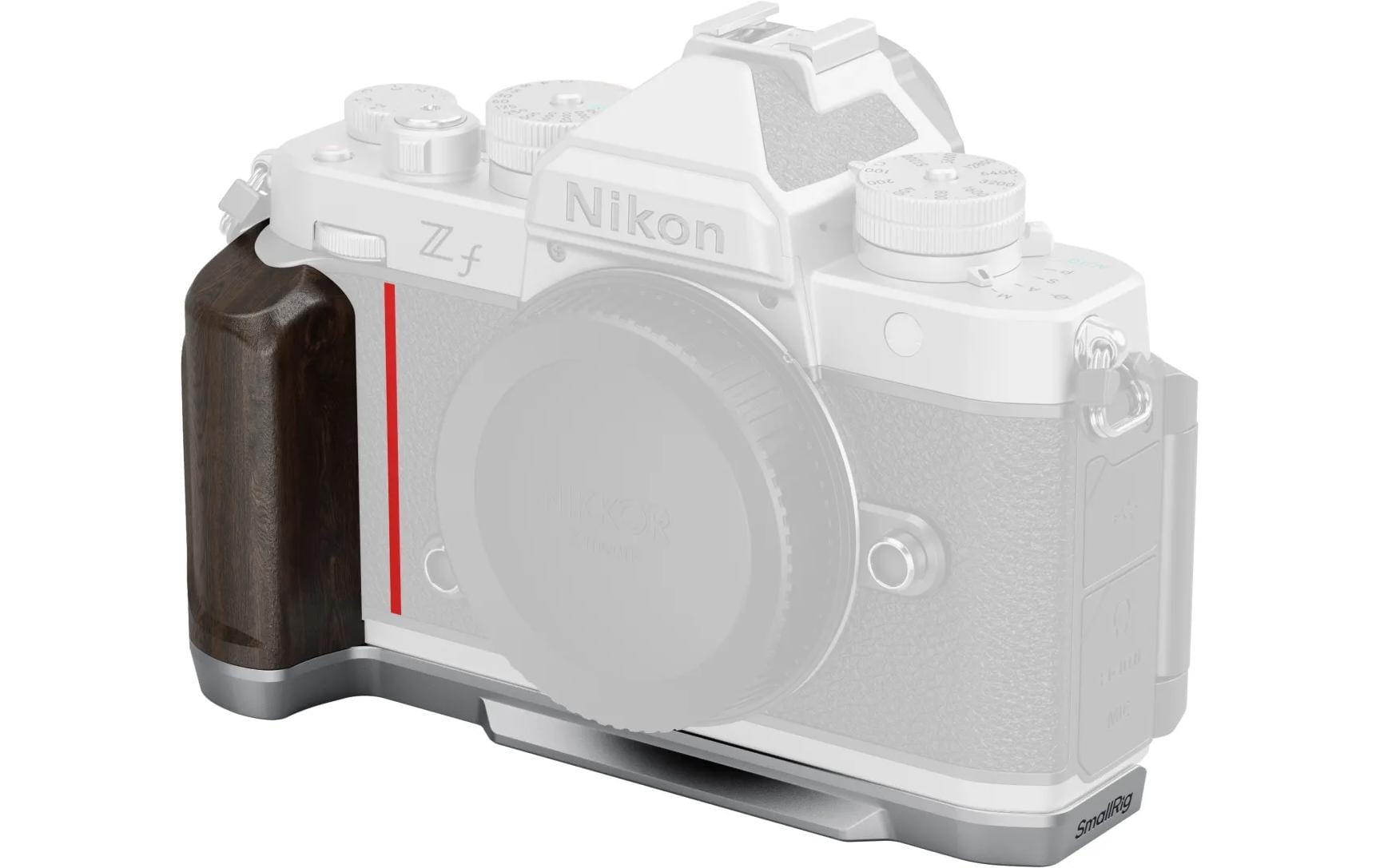 1966002 - Mediatech SmallRig L-Grip with Wooden Handle for Nikon Z f (Silver) kaufen Schweiz | Mediatech.ch
