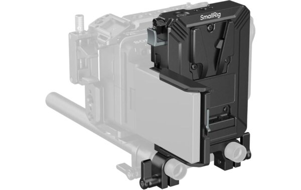 SmallRig V-Mount Battery Mount Plate Kit for 15mm LWS Rods