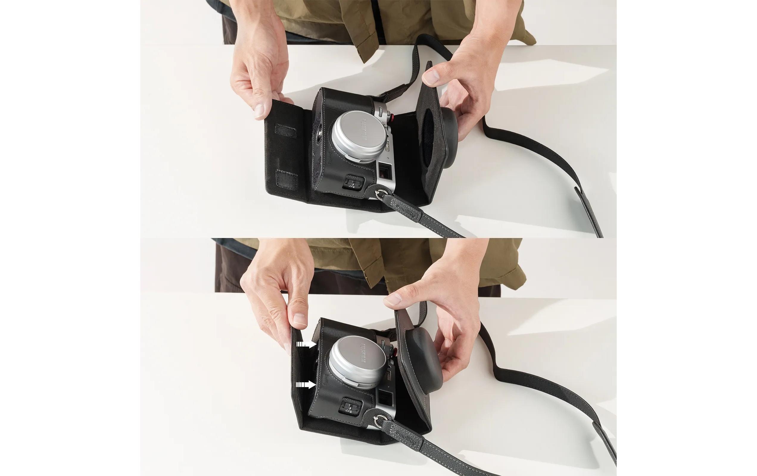 1966006_2 - Mediatech SmallRig Camera Leather Case Kit for FUJIFILM X100VI (Black)