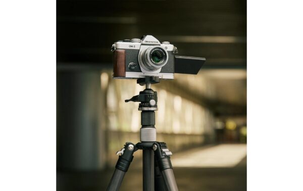 1966031_3 - Mediatech SmallRig L-Grip with Wooden Handle for OM SYSTEM OM-3