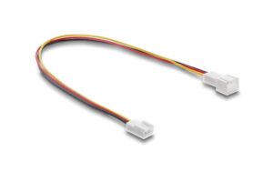 Delock Verlängerungskabel, 3 Pin, 30cm Stecker zu Buchse, für Lüfter kaufen Schweiz | Mediatech.ch