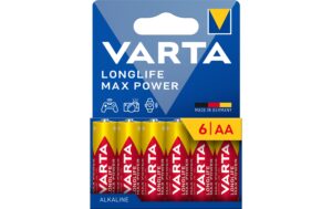 VARTA Longlife Max Power AA, 1.5V, 6Stk 6 Stück, Vollkartonverpackung kaufen Schweiz | Mediatech.ch