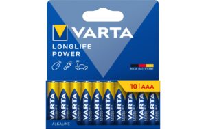 VARTA Longlife Power AAA, 1.5V, 10Stk 10 Stück, Vollkartonverpackung kaufen Schweiz | Mediatech.ch