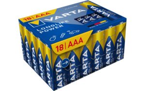 VARTA Longlife Power AAA, 1.5V, 18Stk 18 Stück, Cube Verpackung