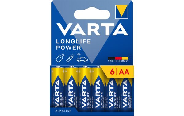 1967680 - Mediatech VARTA Longlife Power AA, 1.5V, 6Stk 6 Stück, Vollkartonverpackung kaufen Schweiz | Mediatech.ch