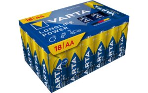 VARTA Longlife Power AA, 1.5V, 18Stk 18 Stück, Cube Verpackung