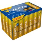 VARTA Longlife AA, 1.5V, 24Stk 24 Stück, Cube Verpackung