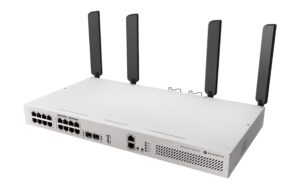 MikroTik CRS418-8P-8G-2S+5AXQ2AXQ-RM Switch 16xGE (8x POE+), 2xSFP+, WiFi-6 kaufen Schweiz | Mediatech.ch