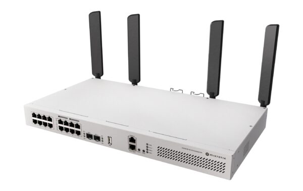 MikroTik CRS418-8P-8G-2S+5AXQ2AXQ-RM Switch 16xGE (8x POE+), 2xSFP+, WiFi-6 kaufen Schweiz | Mediatech.ch