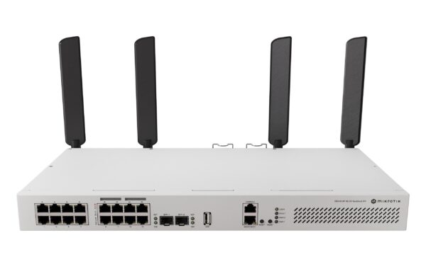 MikroTik CRS418-8P-8G-2S+5AXQ2AXQ-RM Switch 16xGE (8x POE+), 2xSFP+, WiFi-6