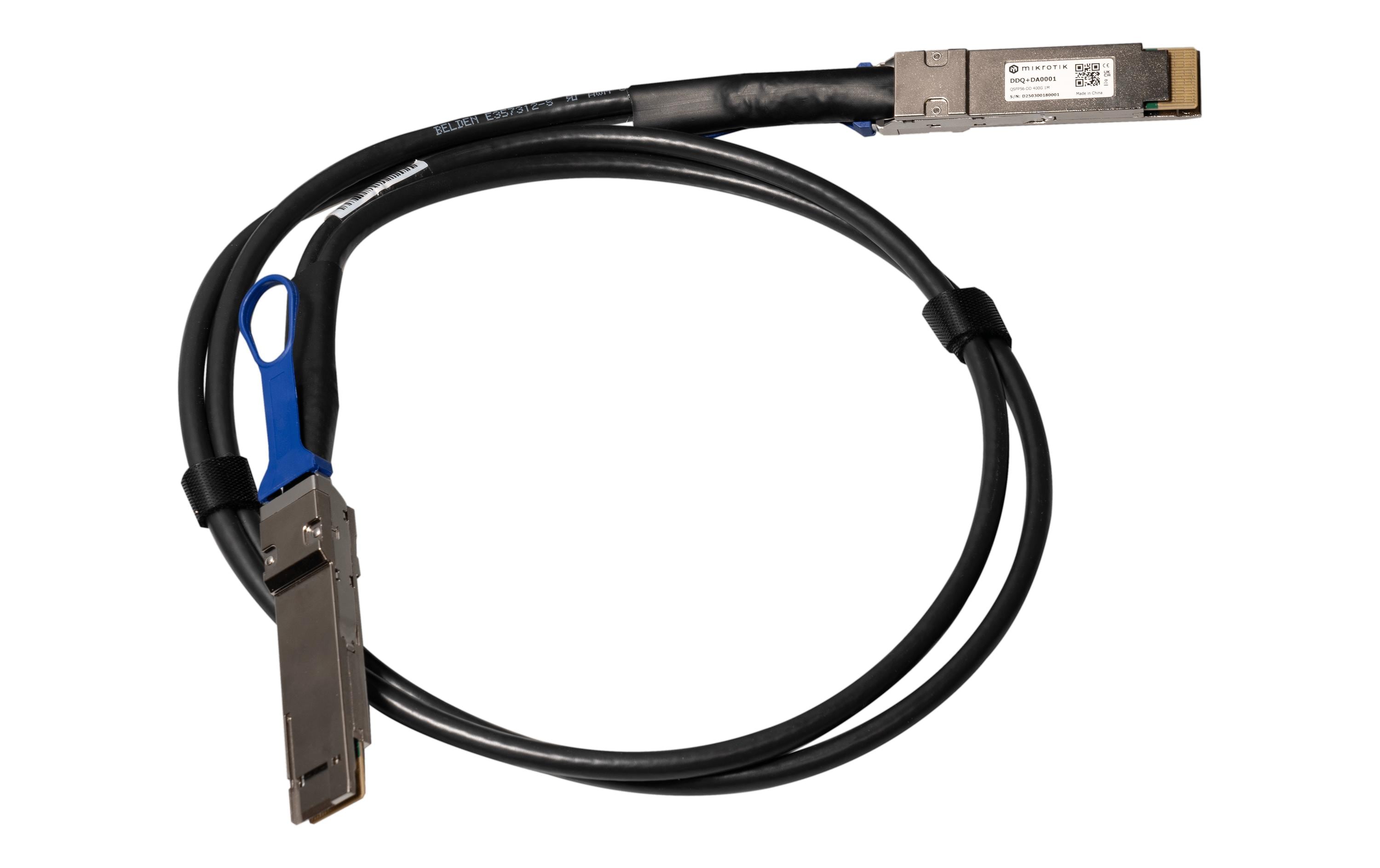 1968989 - Mediatech Mikrotik Direct Attached Kabel 1m QSFP-DD, 400GE kaufen Schweiz | Mediatech.ch