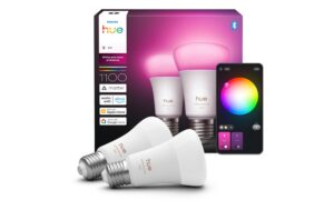 Philips Hue White & Col. Amb. E27 Doppelpack 2x1100lm