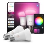 Philips Hue White & Col. Amb. E27 Doppelpack 2x810lm