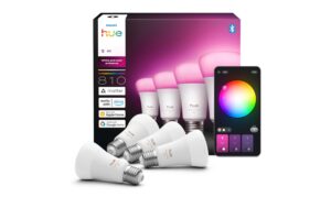 Philips Hue White & Col. Amb. E27 Viererpack 4x810lm kaufen Schweiz | Mediatech.ch