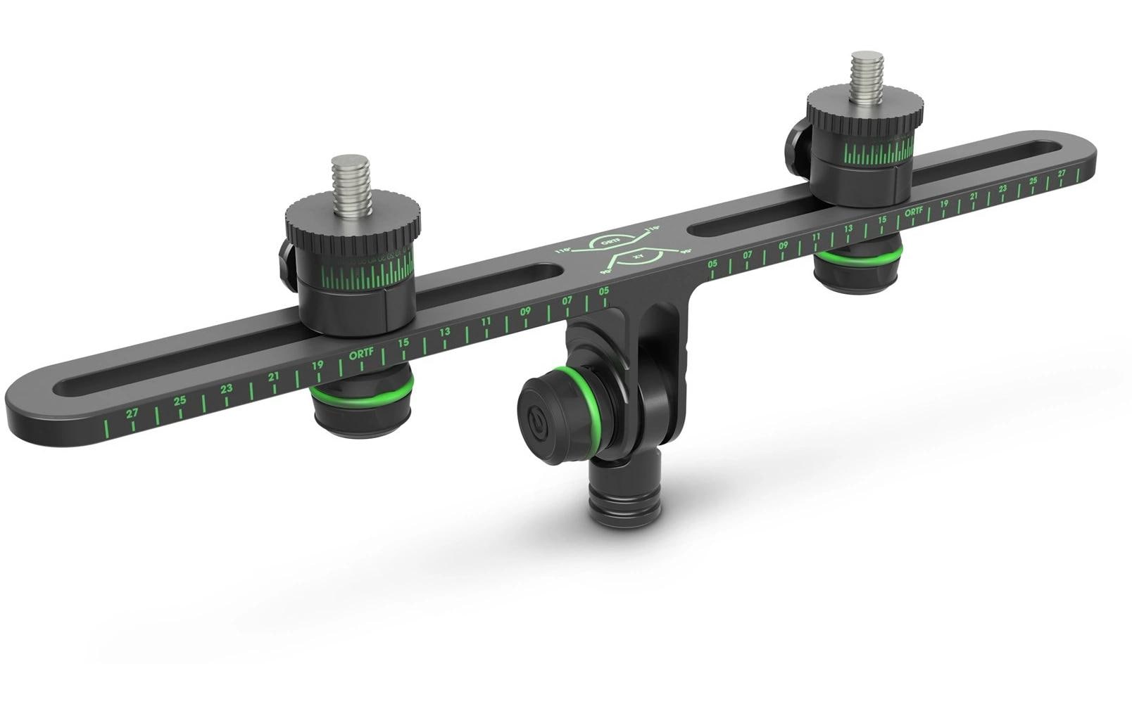 Gravity GMSSTB01PRO Stereo Mikrofonschiene 6-29 cm Abstand, 90° neigbar kaufen Schweiz | Mediatech.ch