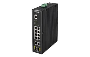 D-Link DIS-200G-12PS: Industrial PoE Switch Gigabit Ethernet Industrial Switch