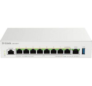 D-Link DBR-600-P/E: Business Router 8x 2.5G PoE,  1x 2.5G WAN, 1x SFP