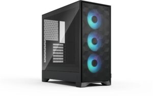 Fractal Pop 2 Air Schwarz TG RGB