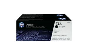HP Toner 12A - Black 2er-Pack (Q2612AD) Seitenkapazität ~ 2x 2'000 Seiten