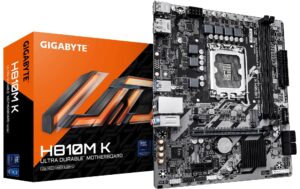 Gigabyte H810M K, uATX LGA1851, Intel H810, 2x DDR5, PCIe 4.0