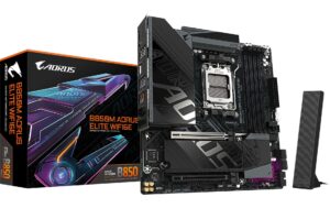 Gigabyte B850M A ELT WF6E, uATX AM5, AMD B850, 4x DDR5, PCIe 5.0, WIFI6E