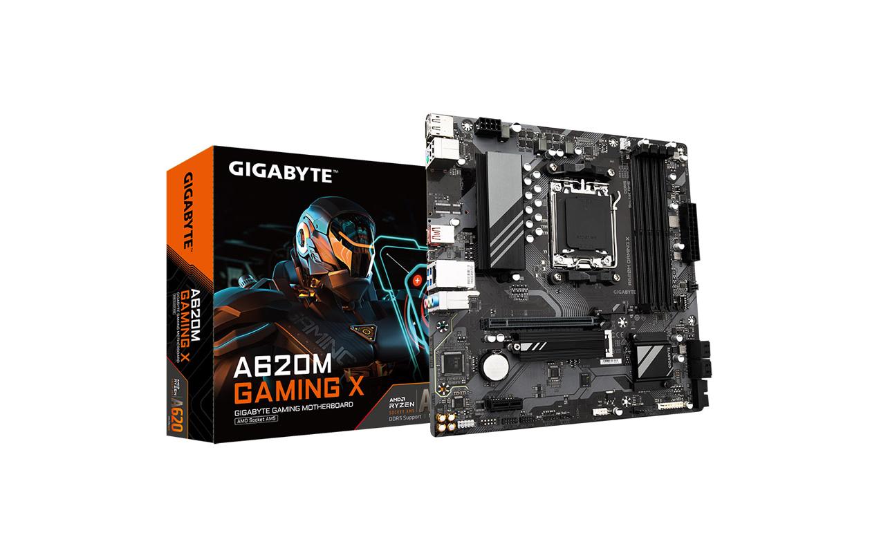1975404 - Mediatech Gigabyte A620M GAMING X, µATX AM5, AMD A620, 4x DDR5, PCIe 4.0 kaufen Schweiz | Mediatech.ch