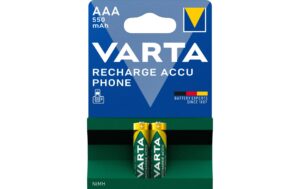VARTA Akku AAA 550mAh, Phone, 2Stk 2 Stück, Blister Verpackung, Serie Phone kaufen Schweiz | Mediatech.ch
