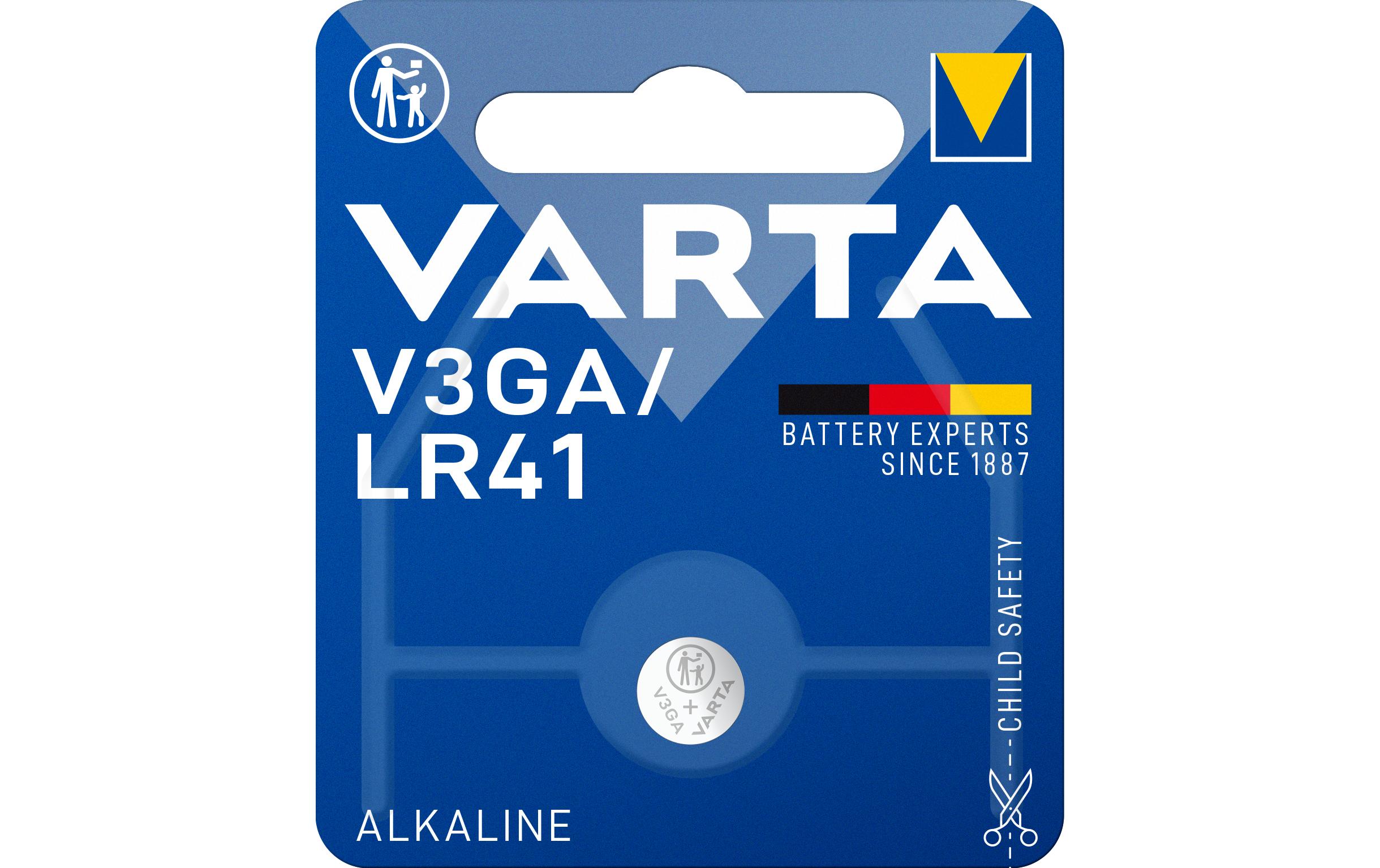 VARTA Knopfzelle V3GA, 1.5V, 1Stk 1 Stück, Blister Verpackung kaufen Schweiz | Mediatech.ch