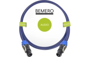 Bemero BSC3333-200BL SpeakON Kabel 2m Lautsprecherkabel 4x2.5mm2, schwarz kaufen Schweiz | Mediatech.ch