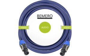 Bemero BSC3333-1500BL SpeakON Kabel 15m Lautsprecherkabel 4x2.5mm2, schwarz kaufen Schweiz | Mediatech.ch