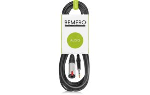 Bemero BAC5150-1000BK 6.3 Klinke m+f 10m Verlängerungskabel, symmetrisch, schwarz kaufen Schweiz | Mediatech.ch