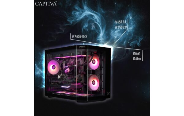 Captiva PC Highend Gaming R95-397 AMD R7 9800X3D RTX5070 32GB 2TB SSD WIN11