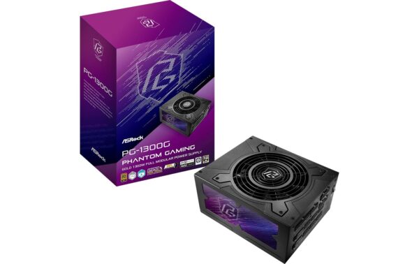 1977873 - Mediatech ASRock Phantom Gaming PG-1300G 80+ Gold Power Supply Unit kaufen Schweiz | Mediatech.ch