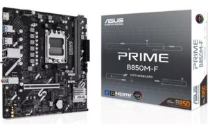 ASUS PRIME B850M-F WIFI, mATX AM5, B850, 2x DDR5, PCIe 5.0, HDMI, WIFI6 kaufen Schweiz | Mediatech.ch